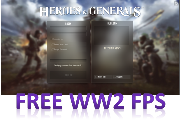 heroes & generals free ww2 fps